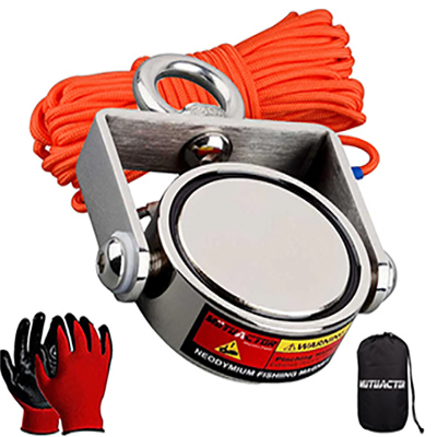 360 degree rotating salvage magnet