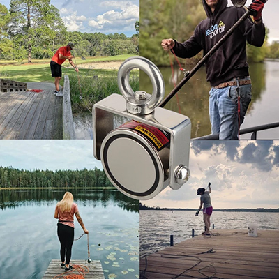  360-degree rotating magnet