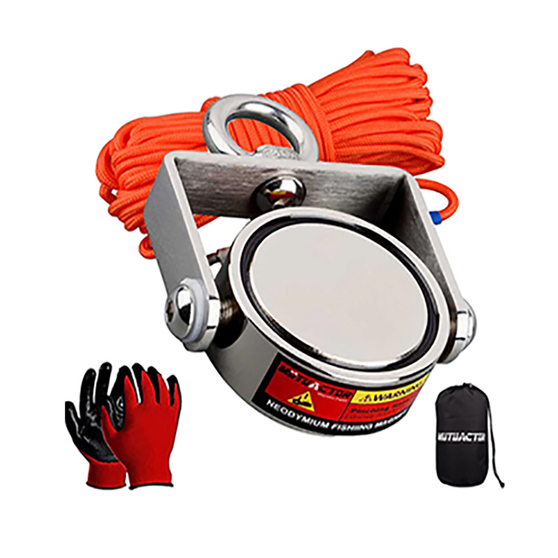 360 degree rotating salvage magnet
