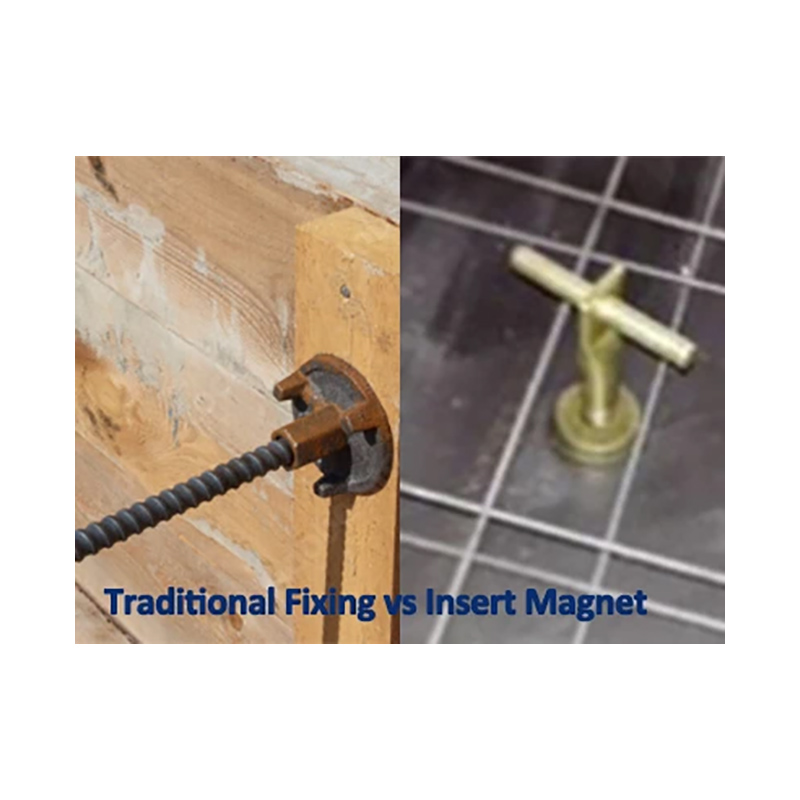 Embedded magnets vs. traditional fixing methods: Which method is better for precast concrete production?