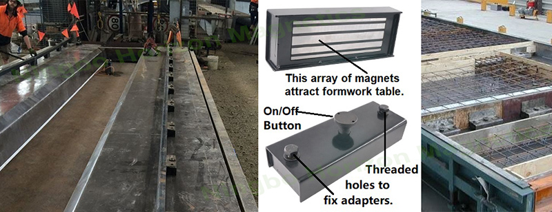 Precast Concrete Magnetic Formwork